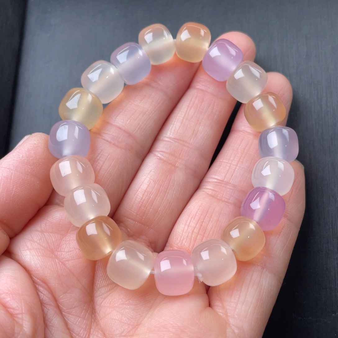 玛瑙/玉髓手链未镶嵌