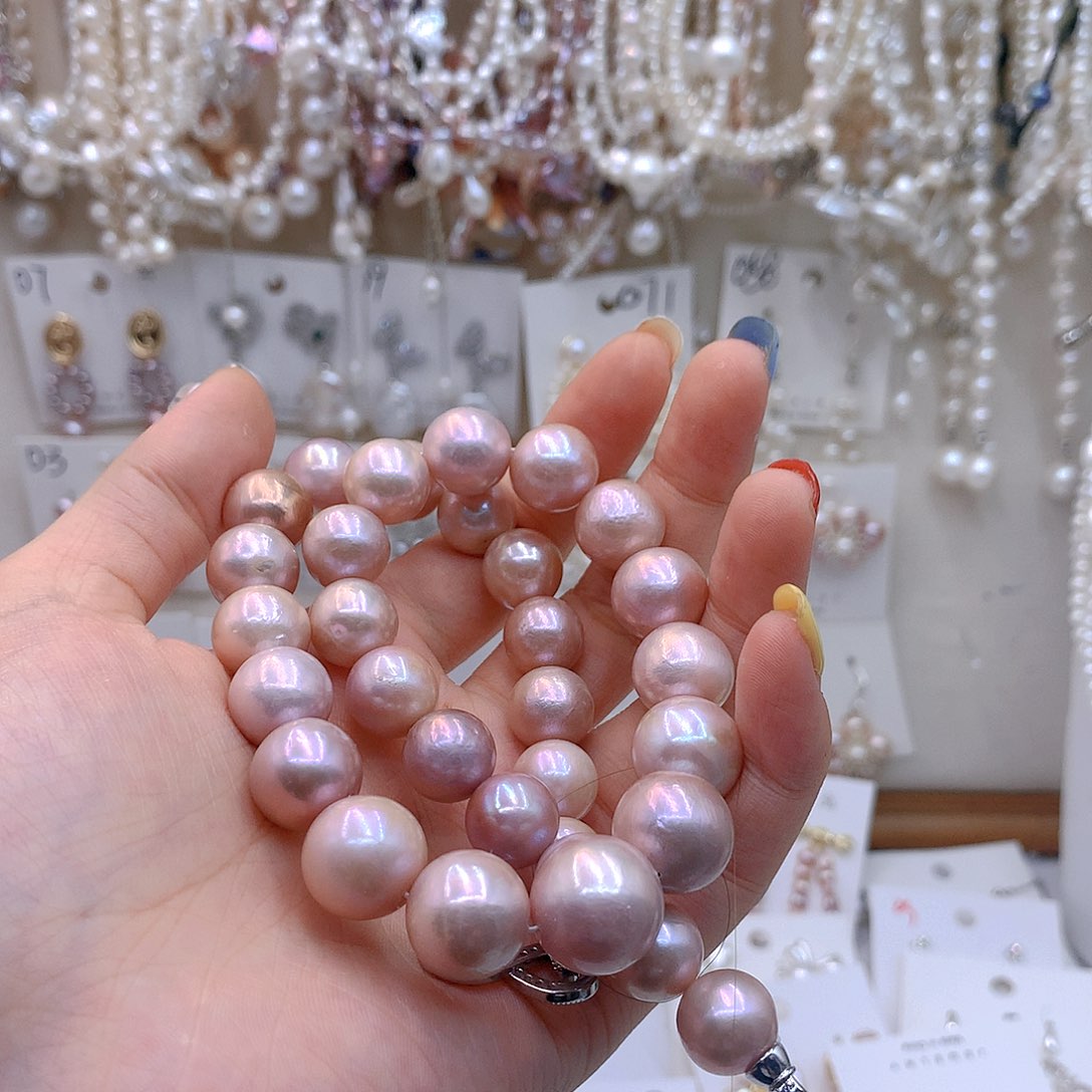 银S925镶嵌淡水珍珠发饰铁****场