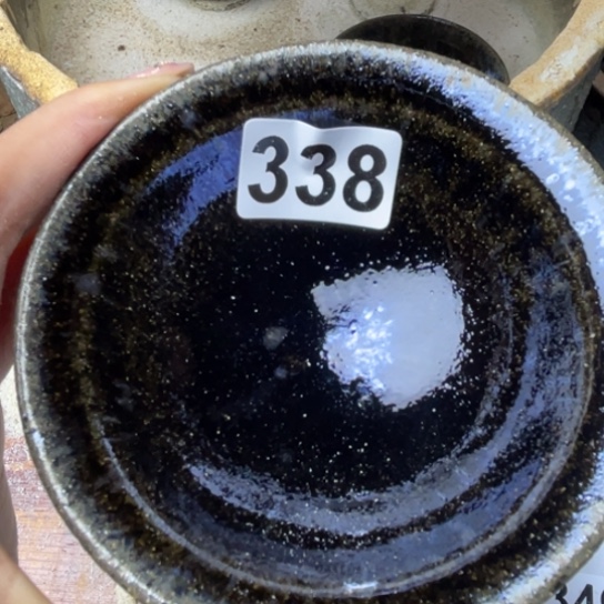 茶盏沐雨茶器柴烧主人杯
