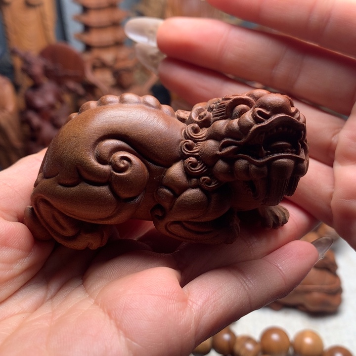 檀香木把件老山檀木