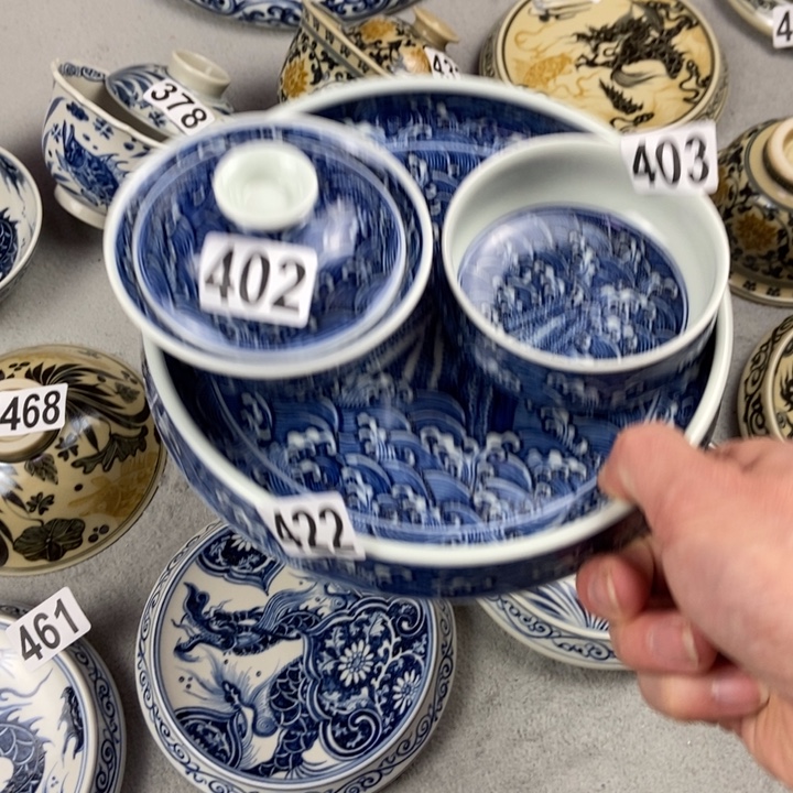 小***叔瓷片手工手绘手工制作