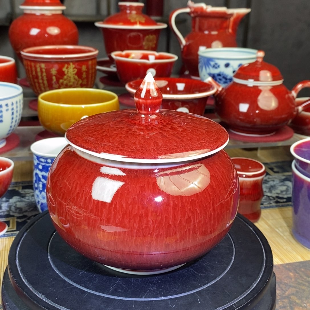 【闪购商品】景德镇名陶坊原矿郎红