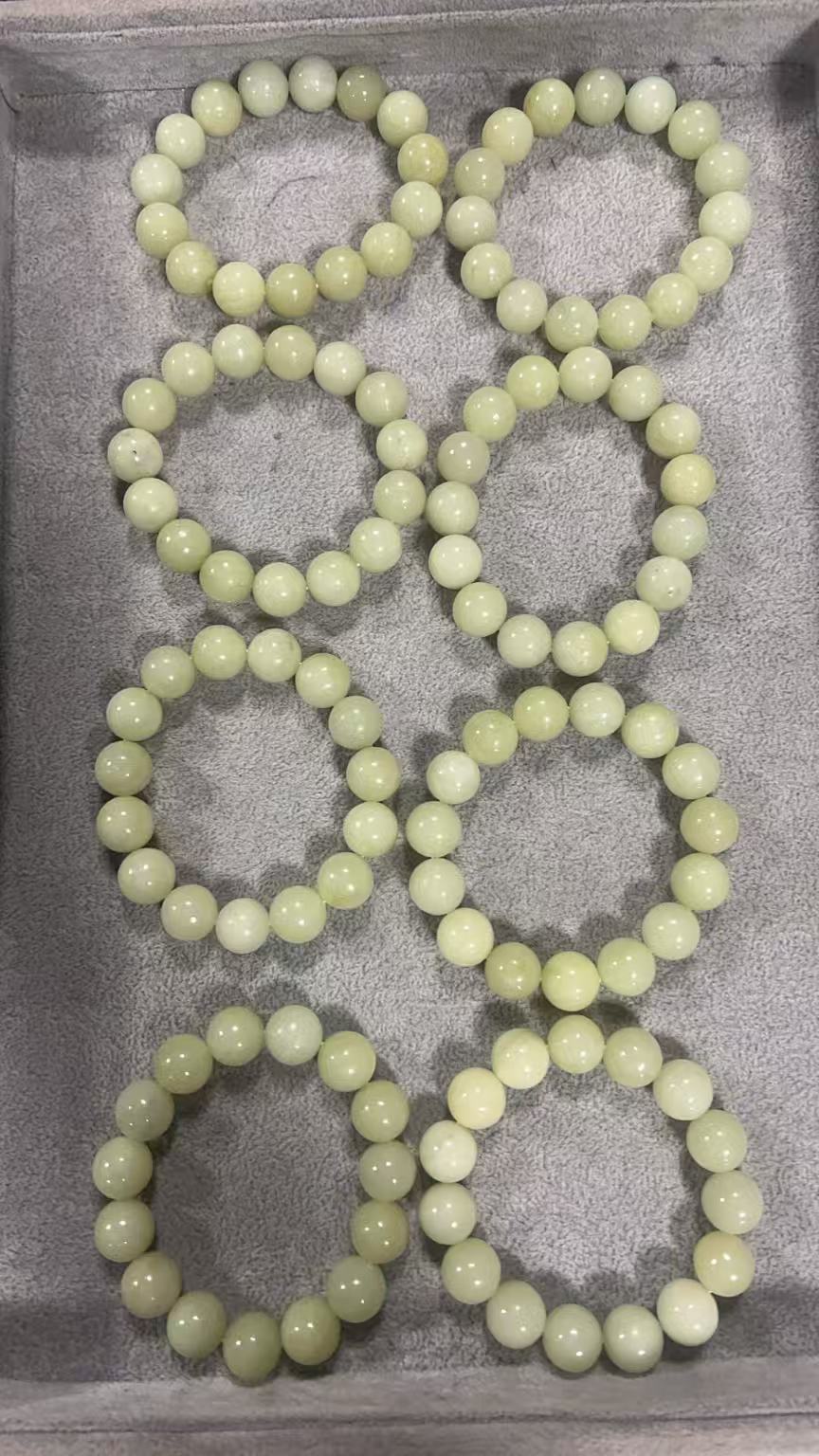 天然岫玉辽阳手串多样性发货其中之一卡14(4)