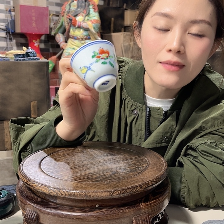 摆件陶瓷//////景德镇陶瓷瓷器。杯。
