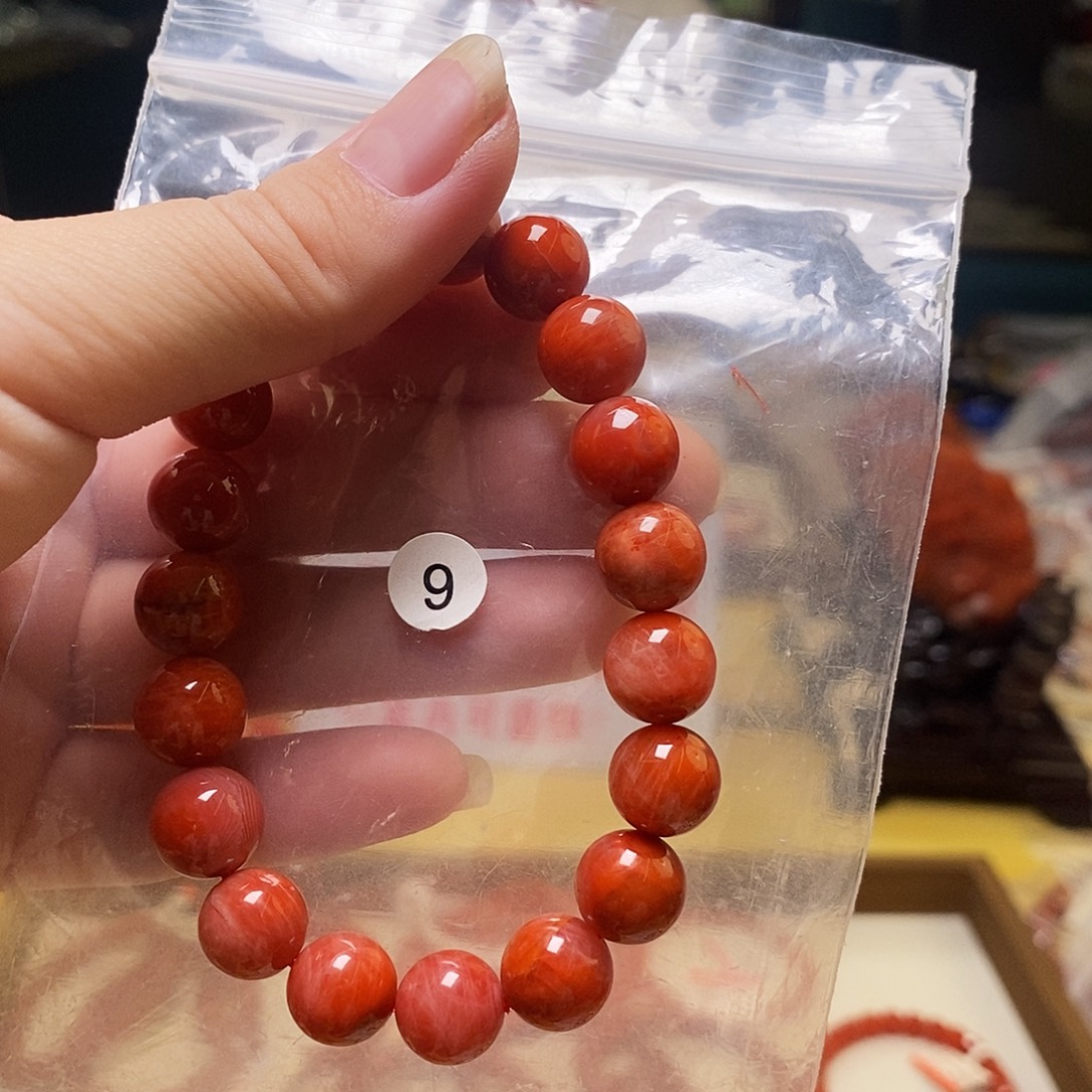 南红玛瑙未镶嵌手链