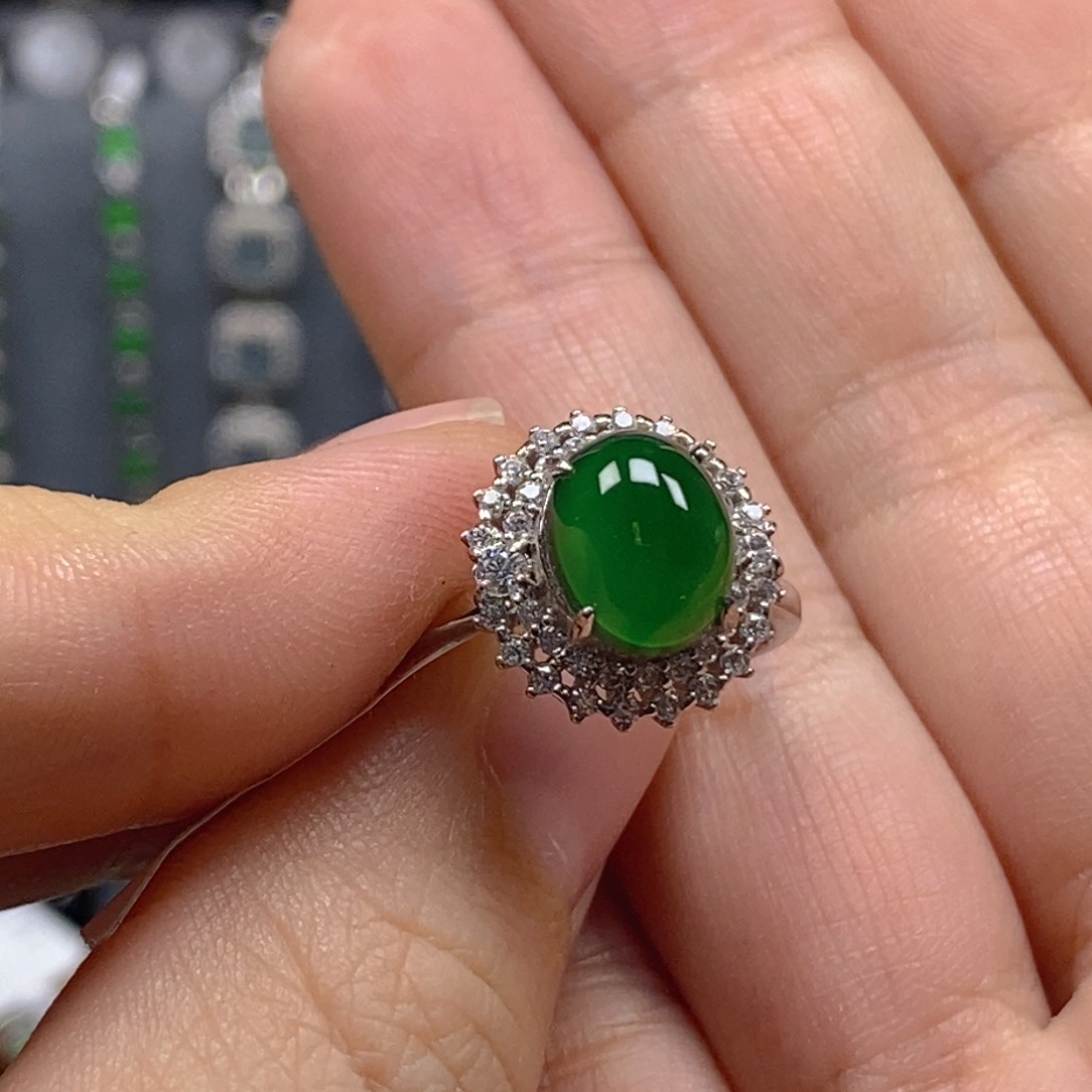 翡翠银S925镶嵌颈饰满****✨高品质