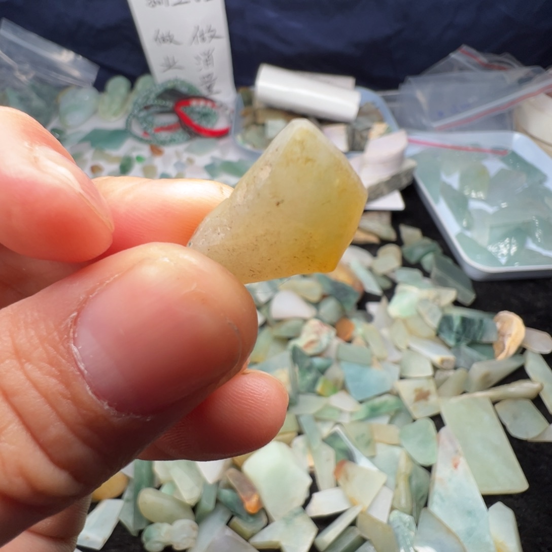 翡翠裸石缅甸翡翠A货