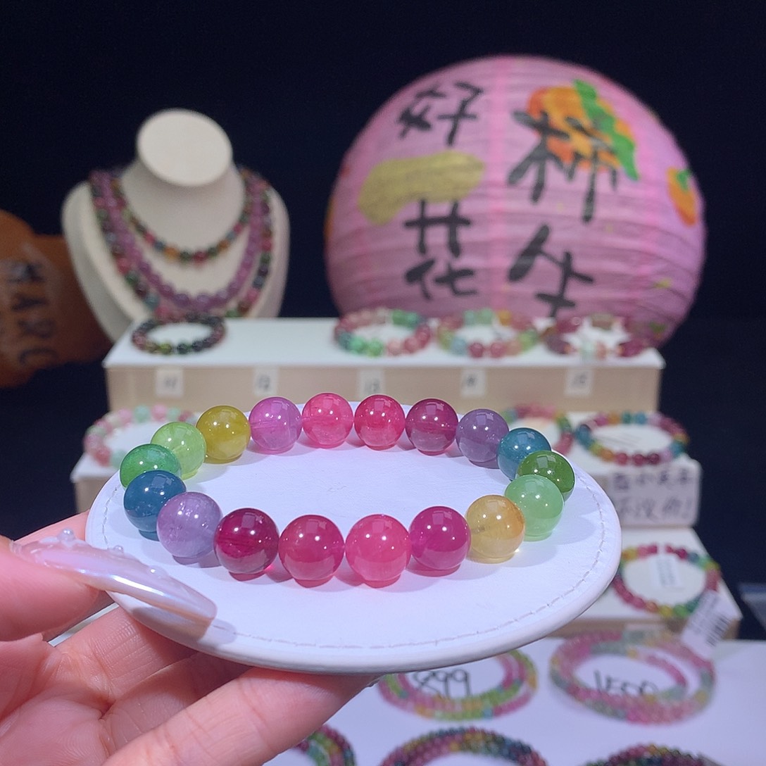 碧玺手链未镶嵌C****M碧玺