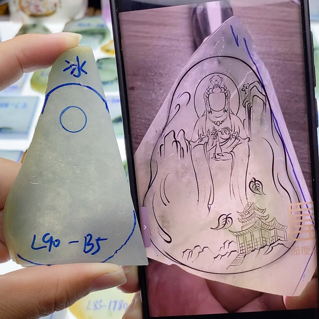 未镶嵌定制翡翠翡翠