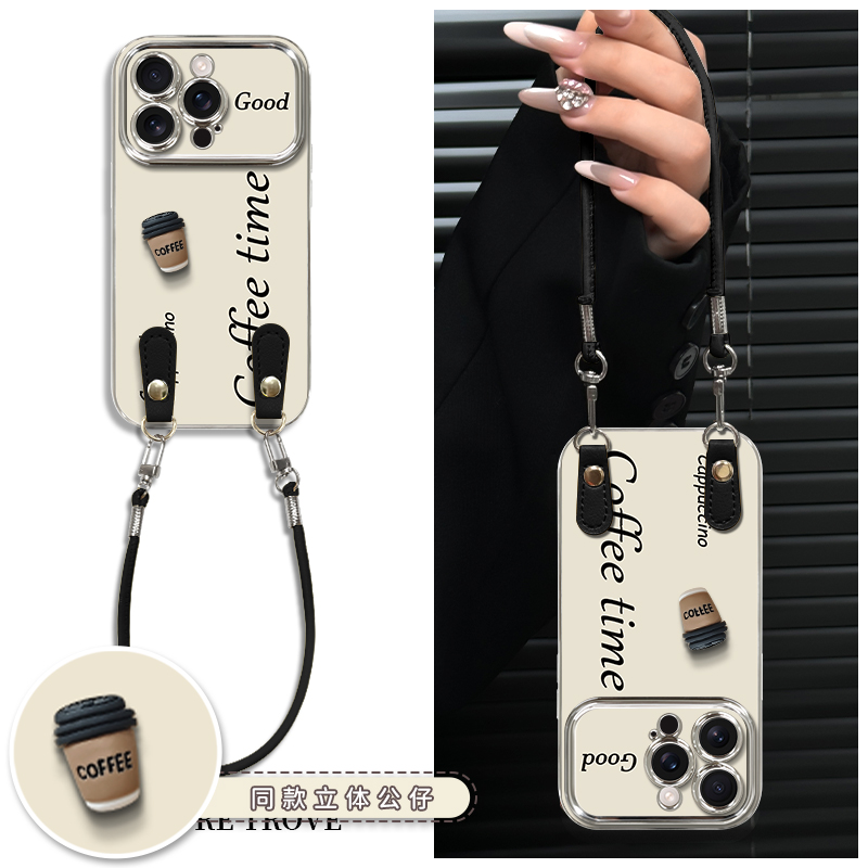 适用于苹果17/16/华为/vivo/OPPO简约个性6D大视窗手机壳AE0271