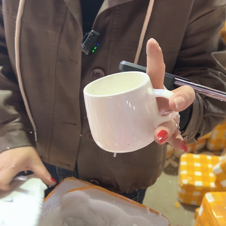 新骨瓷杯子4只装