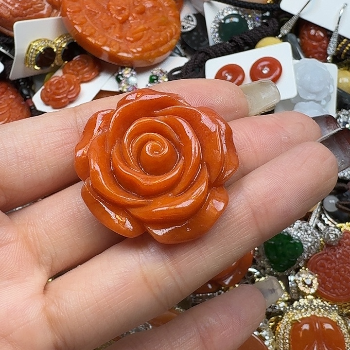 月***语翡翠未镶嵌颈饰翡翠