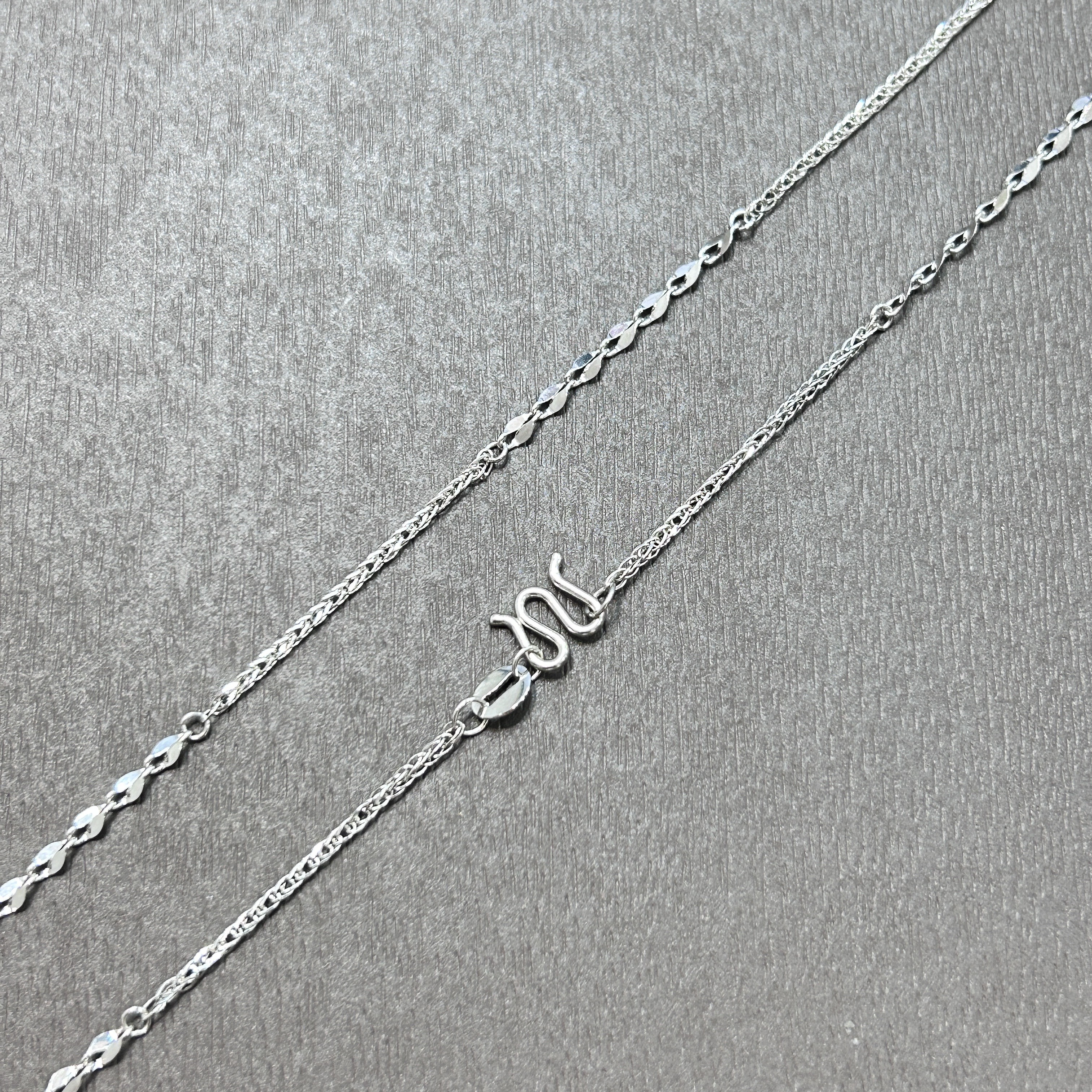 【MZ】PT950铂金 肖邦间嘴唇链BJX022