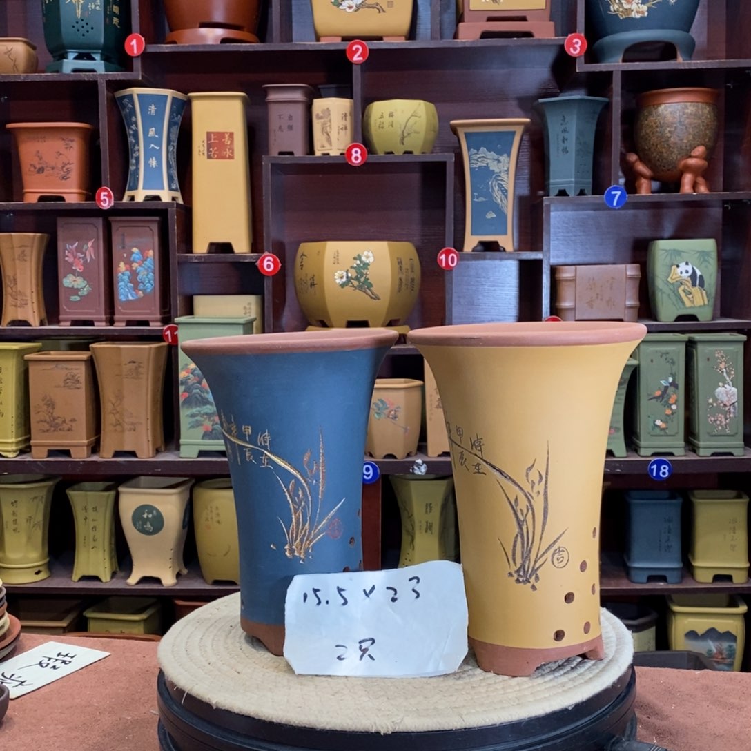 紫砂花盆紫砂艺术