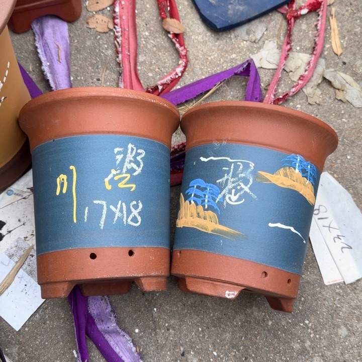 紫砂花盆特价清仓