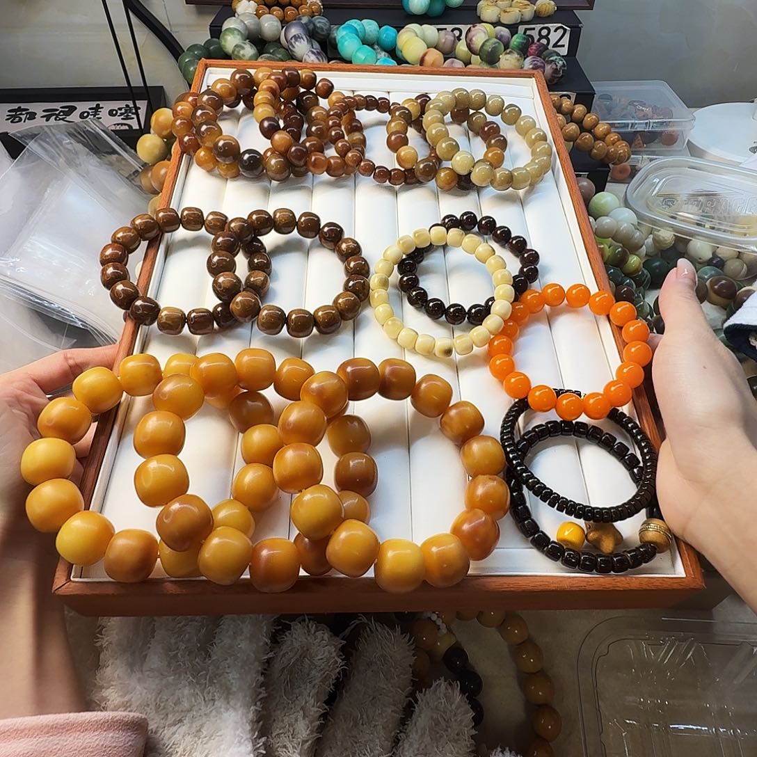 思***涵菩提根/象牙果手串