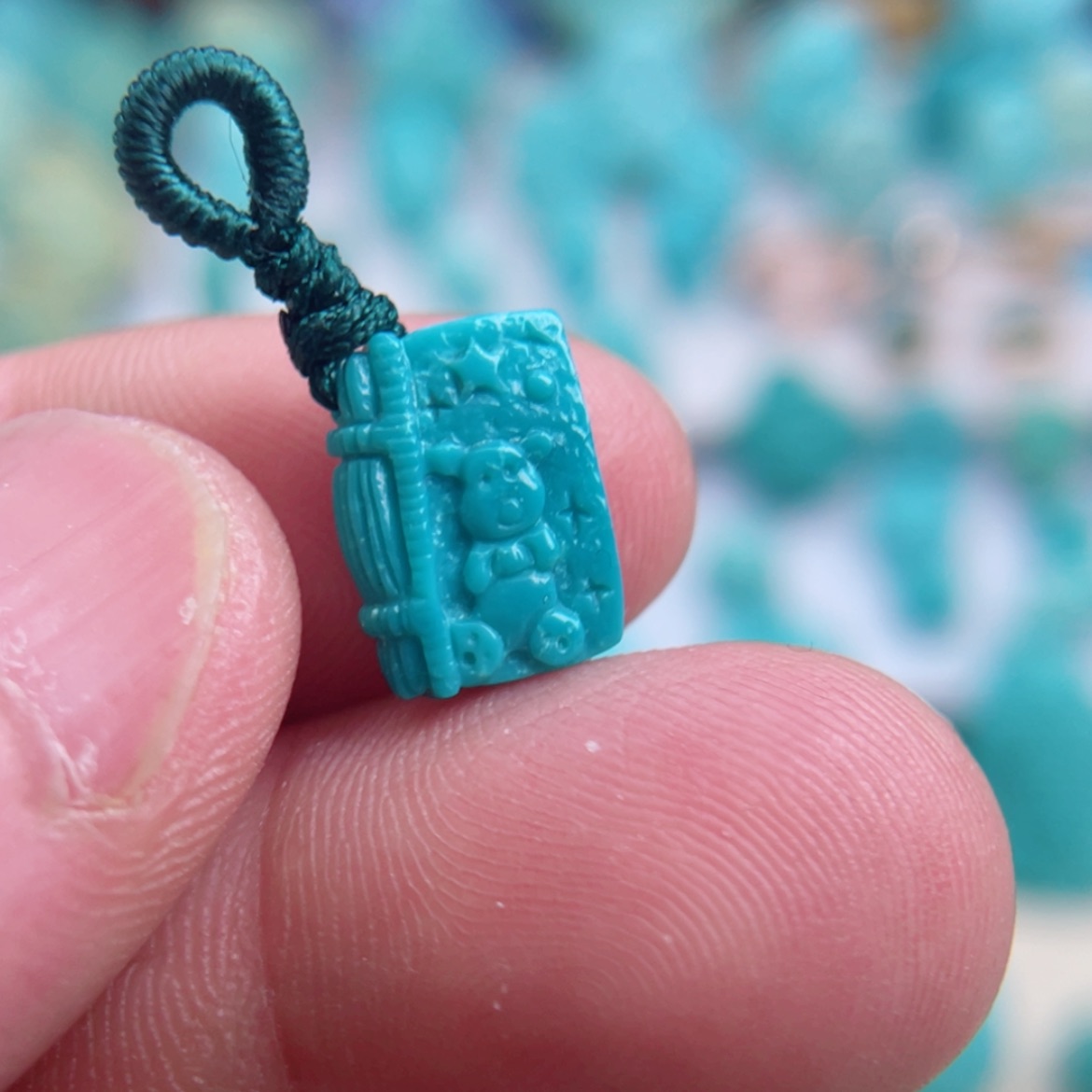 【闪购商品】绿松石吊坠(不含链)未镶嵌