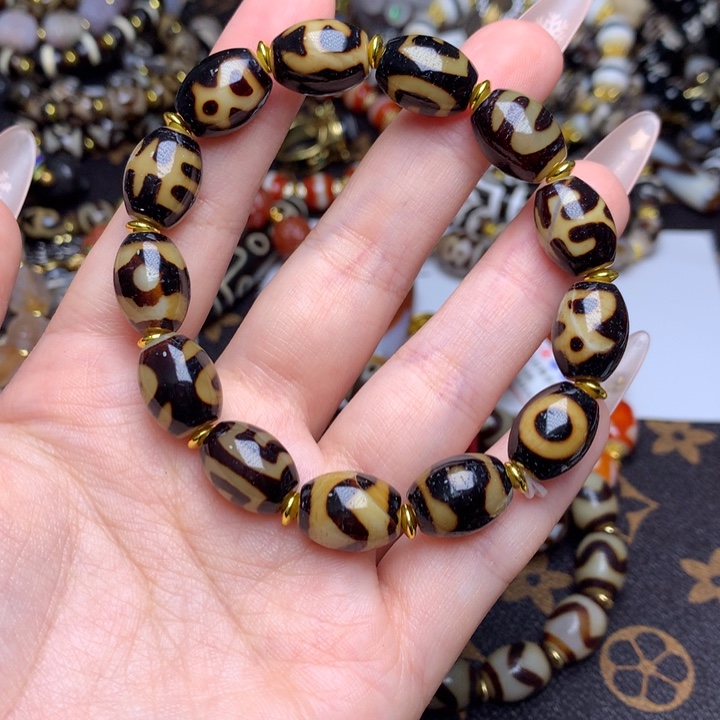 玛瑙/玉髓未镶嵌发一条