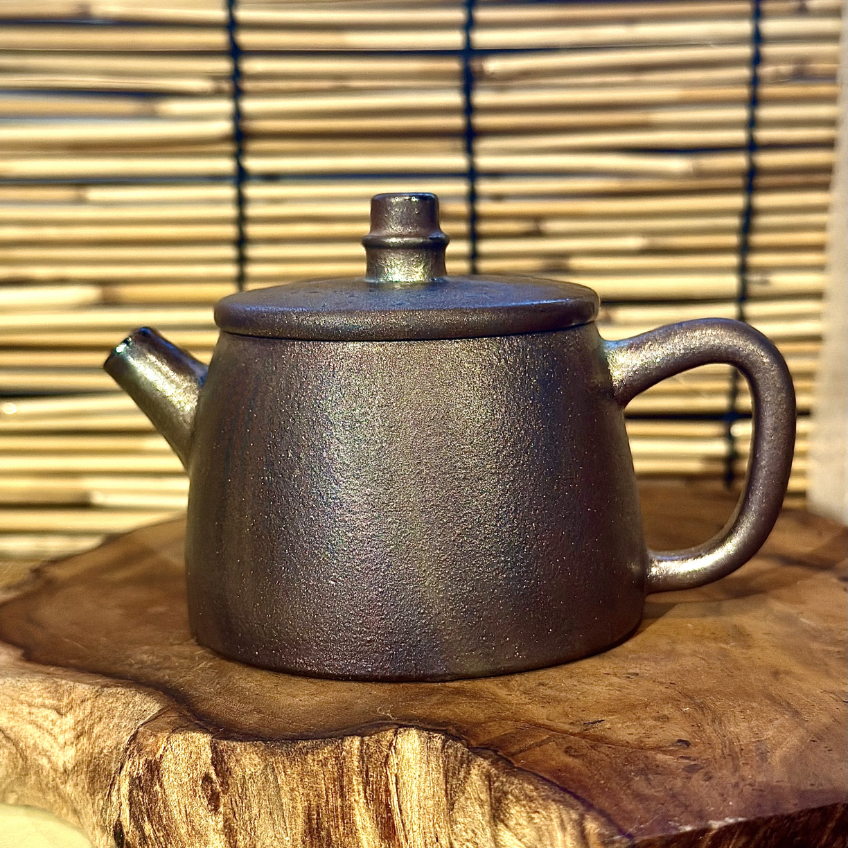 【陶点茶Yun】建水紫陶/千喜柴烧/紫泥/纯柴烧/火彩/落灰釉/