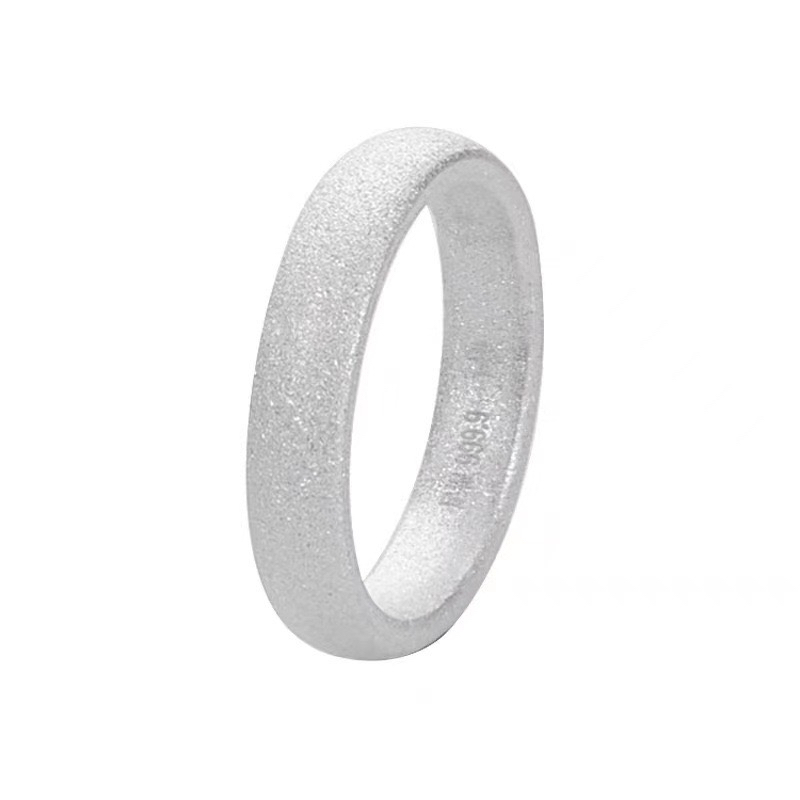 足银戒指 足银戒指 足银999经典百搭古法素圈戒指