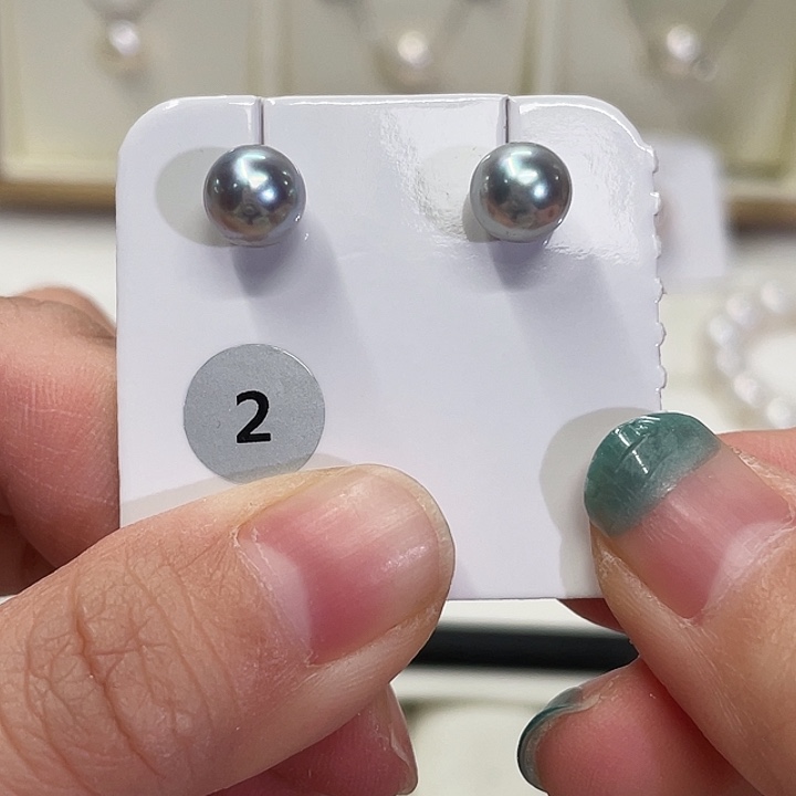 非金属7-8mm正圆海真 多福利不退换