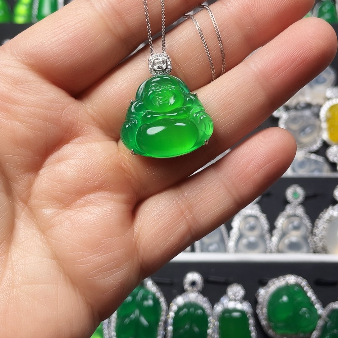 玛瑙/玉髓颈饰银S925镶嵌