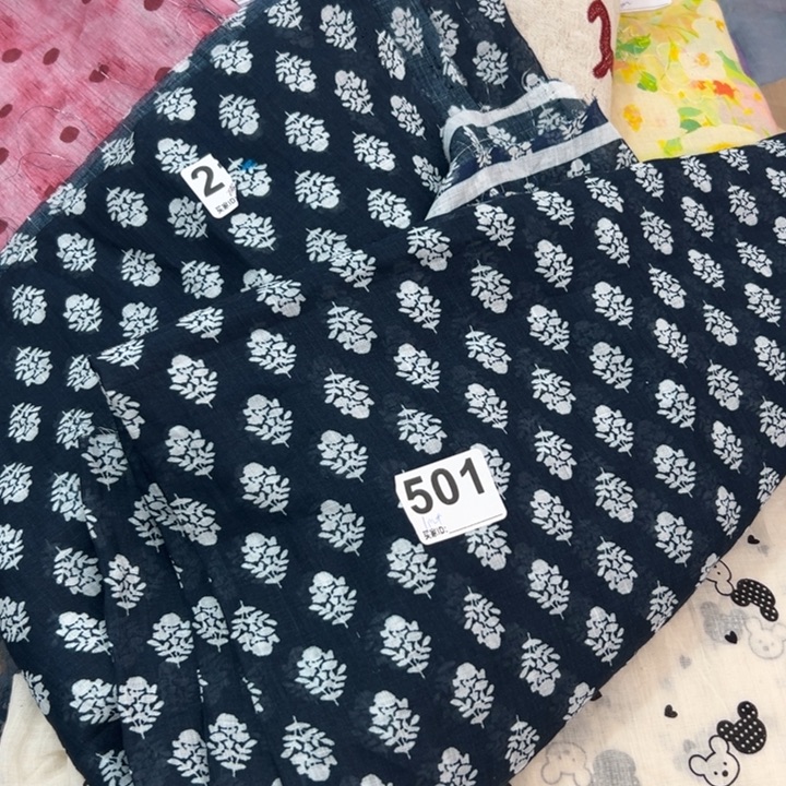 麻501小滴墨纯苎麻1米