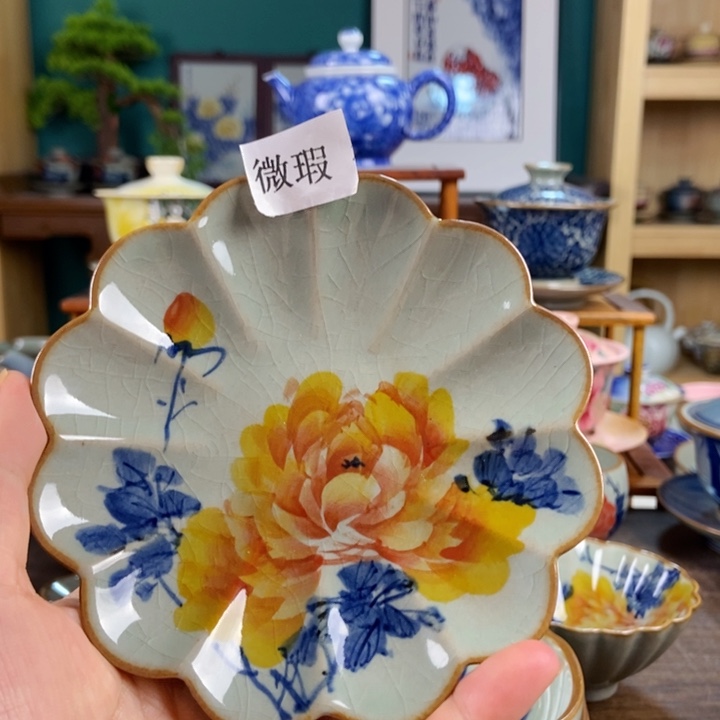 瓷片手工制作工艺精湛等特点