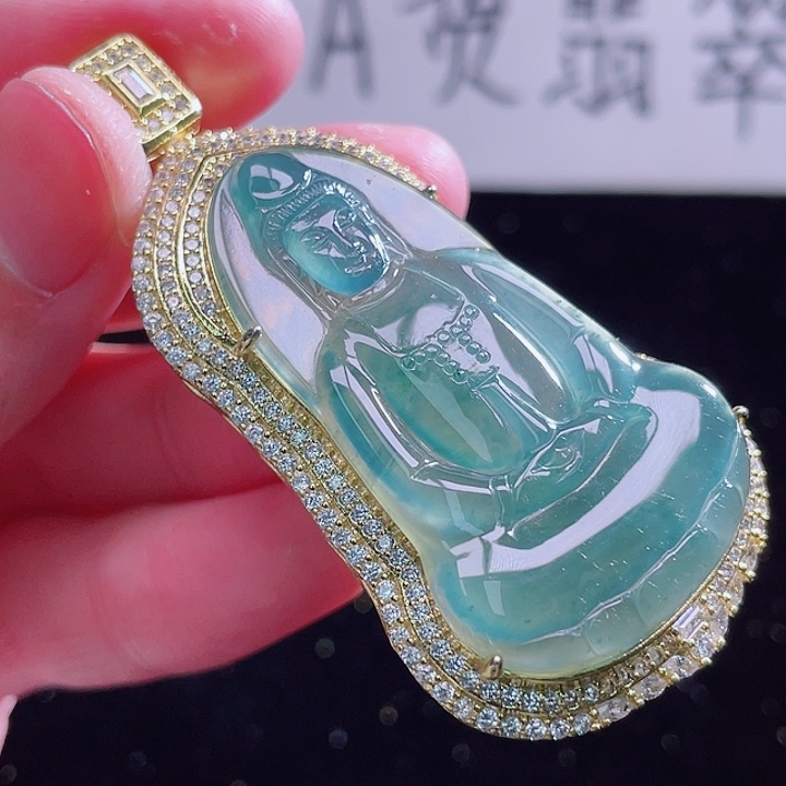 翡翠颈饰未镶嵌9999999999