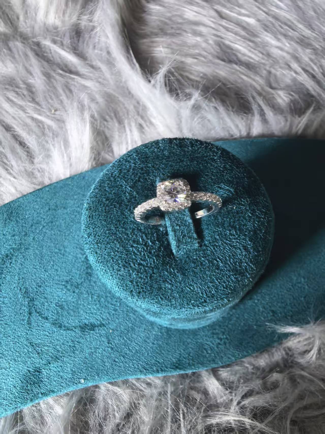 带包装【樱桃定制】方糖50分天花板戒指.S