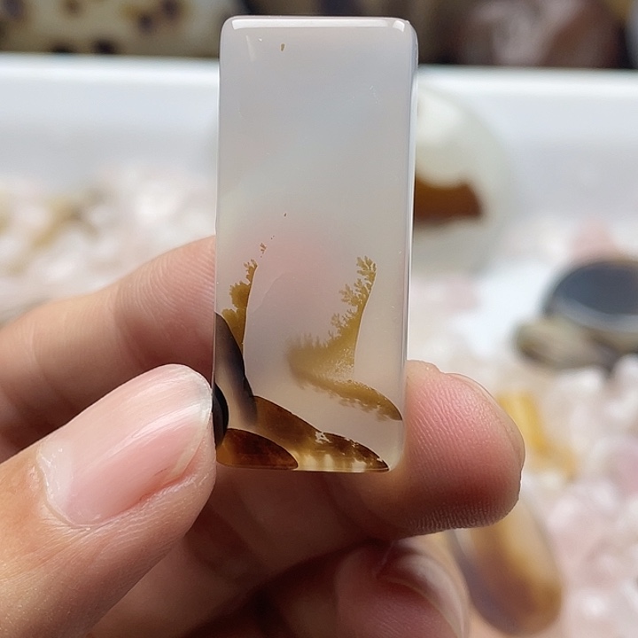 玛瑙/玉髓未镶嵌颈饰
