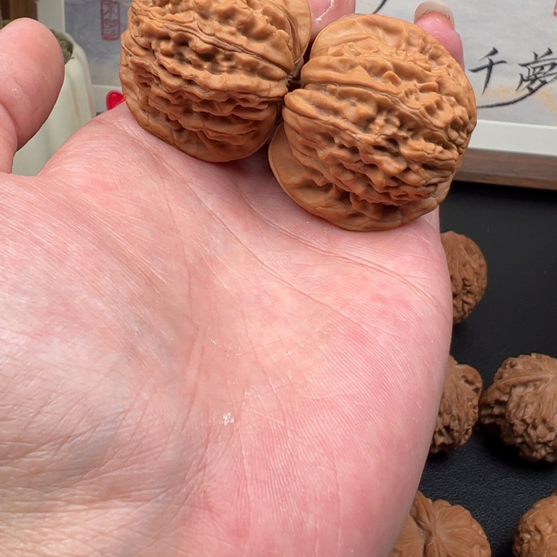 把件文玩核桃41四座楼