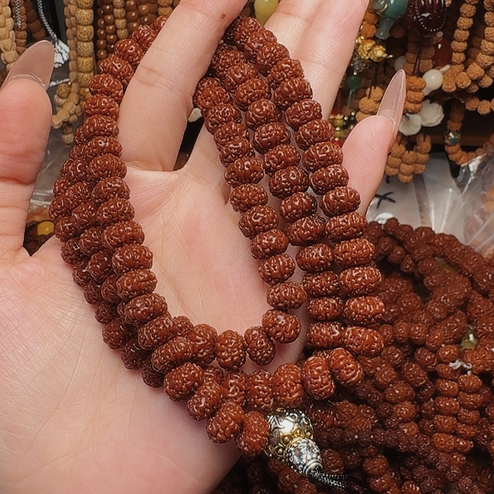 好***满吊坠金刚菩提8mm 108六瓣