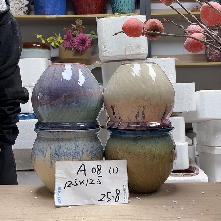 粗陶多肉花盆微瑕081