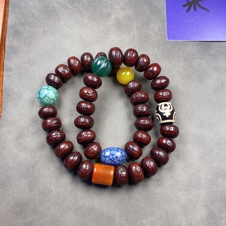 凤眼菩提吊坠凤眼