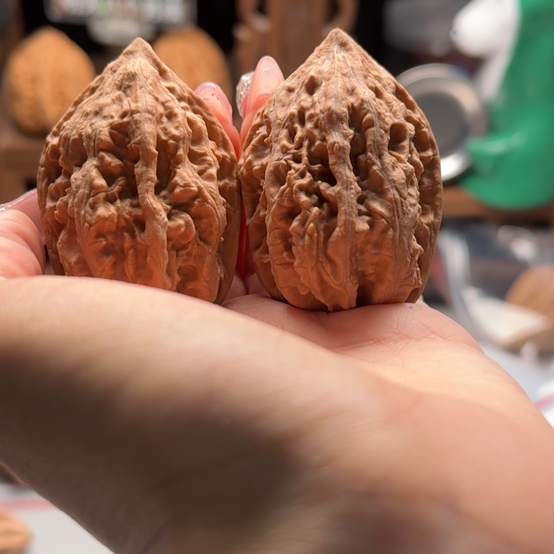 文玩核桃把件关东木子楸百核95