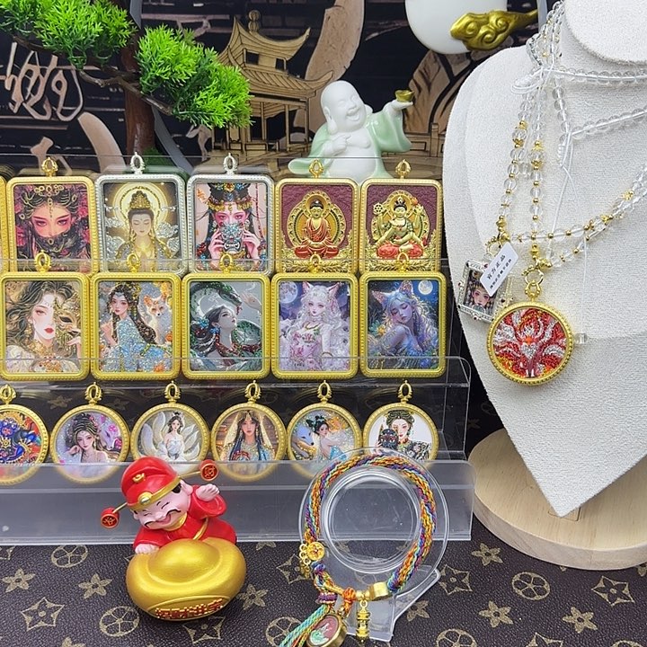 花岗石铁合金吊坠