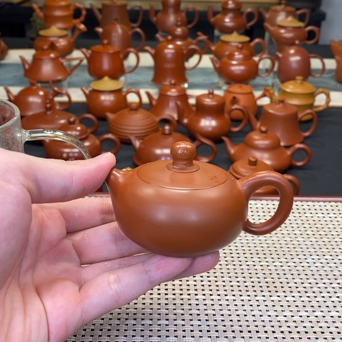 紫砂茶壶F*潮州手工艺