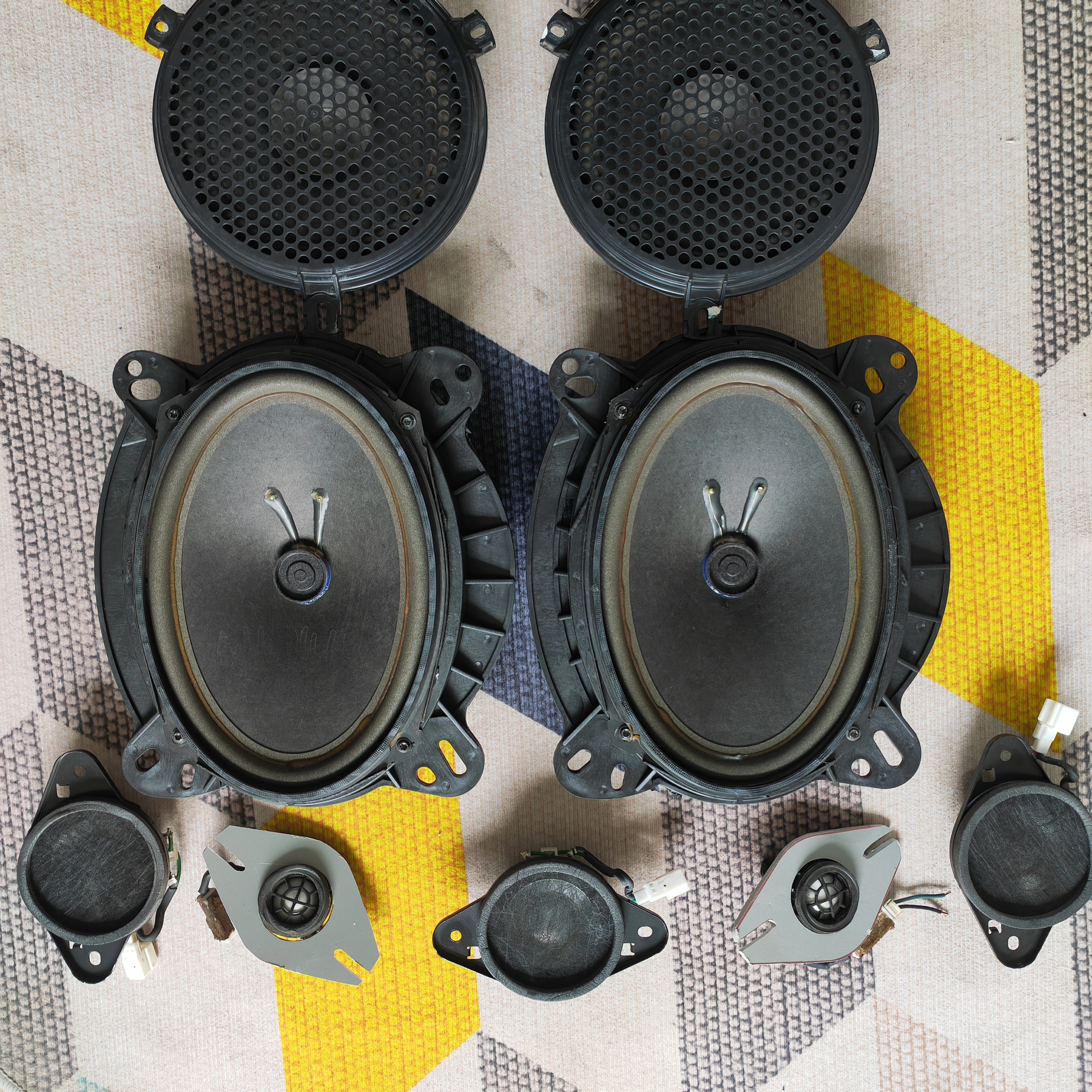 原装JBL燕飞利仕喇叭扬声适合音响丰田霸道酷路泽蜻蜓马克