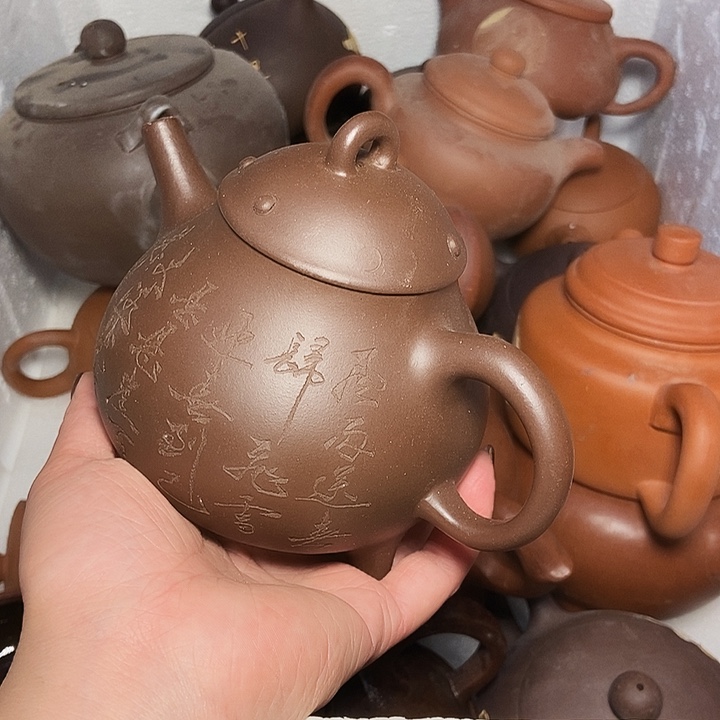 茶壶紫砂全手工制作宜兴紫砂茶壶