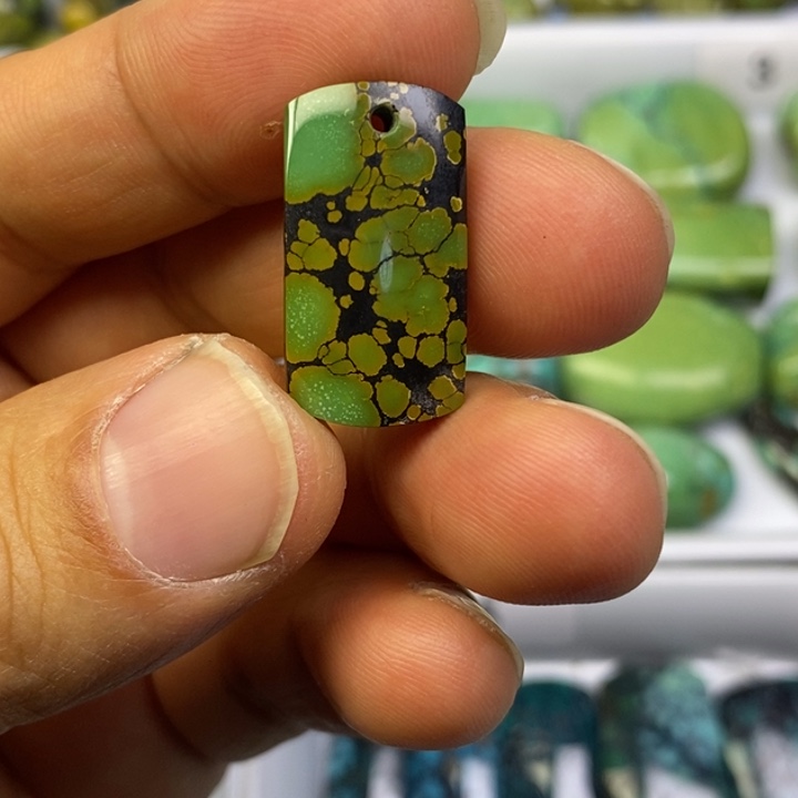 杰***布高瓷军绿网花小无事牌