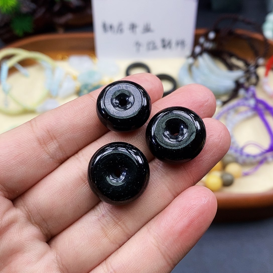 颈饰未镶嵌翡翠随机发