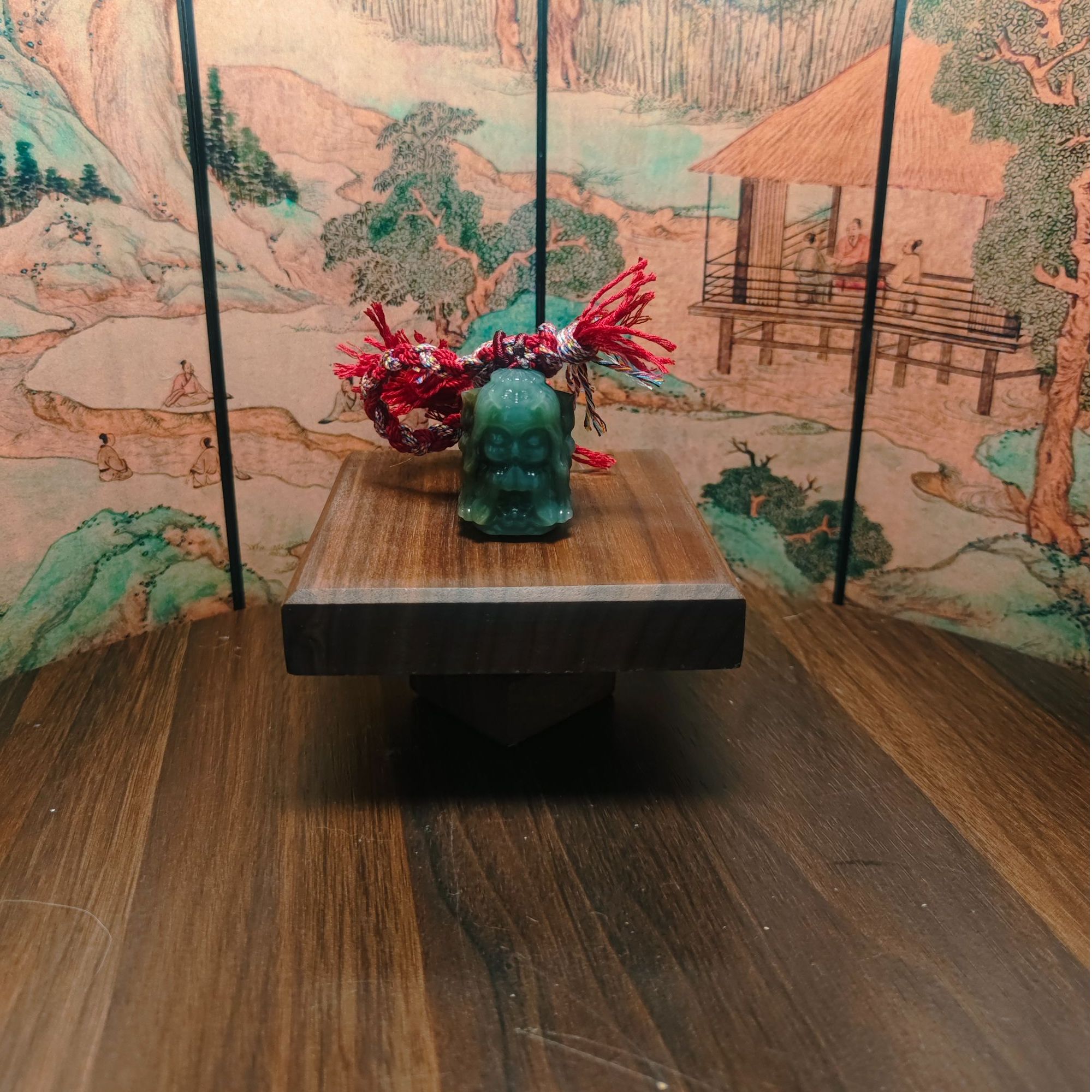 C和田玉卡通手把1327