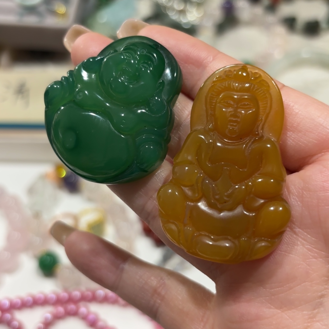 玛瑙/玉髓未镶嵌颈饰打包