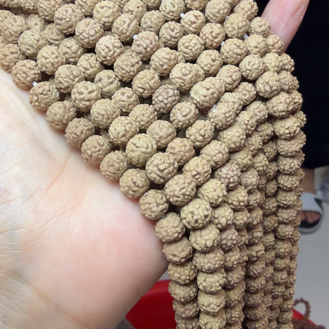 金刚菩提吊坠金蝉蛤蟆背1条保全品手持