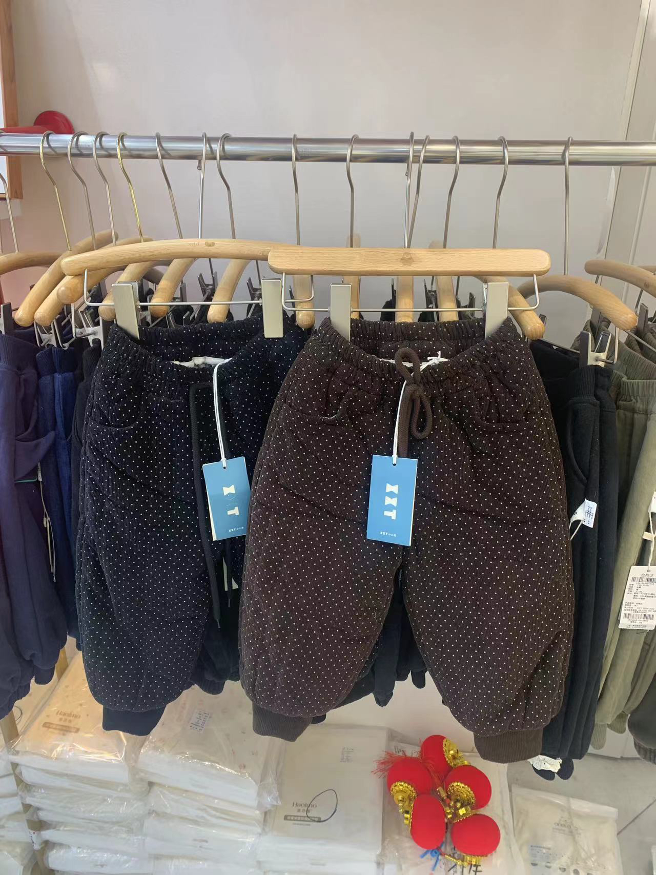 【小豆叮婴童宠粉】6735小小潼加厚休闲裤