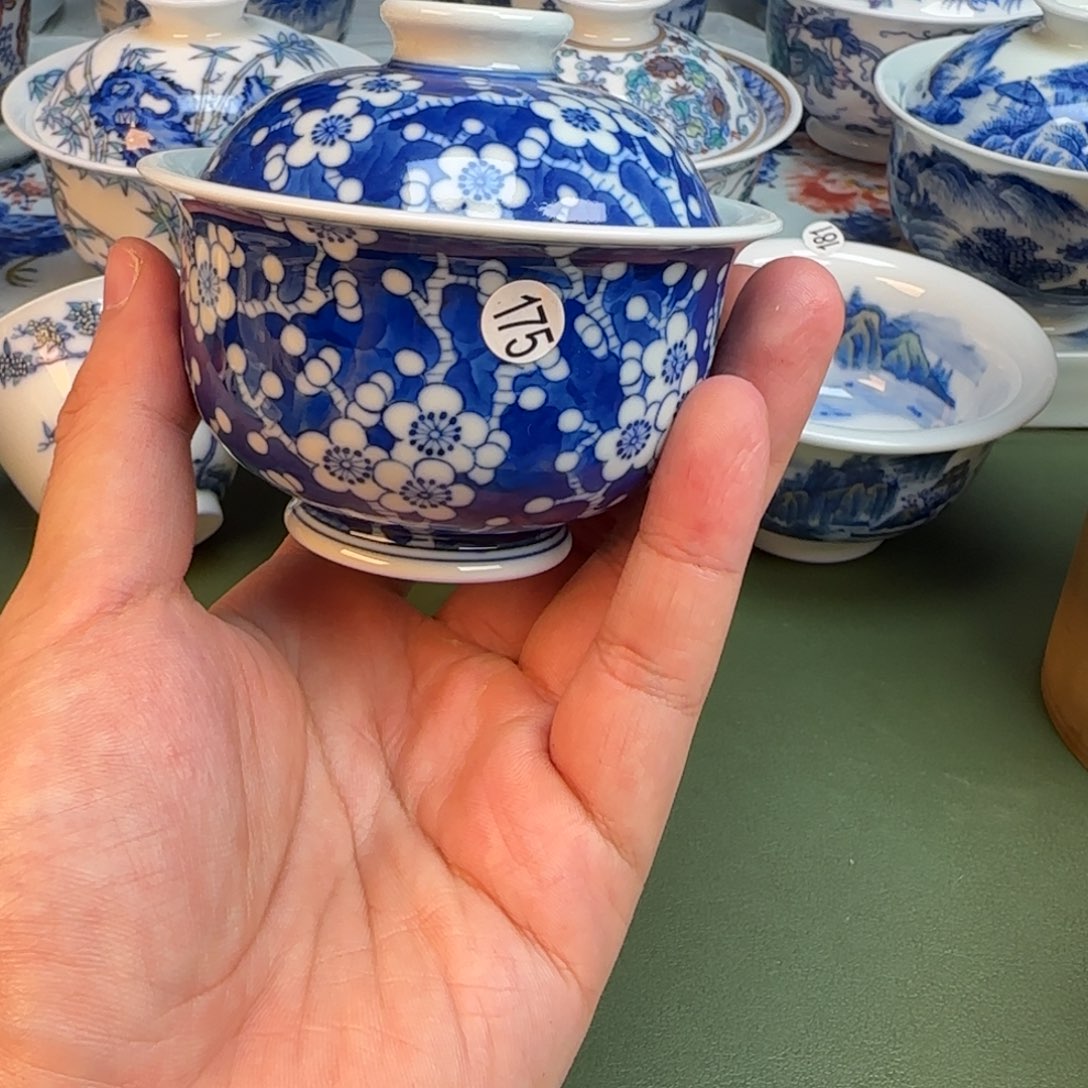 彦祖纯手工手绘茶具175