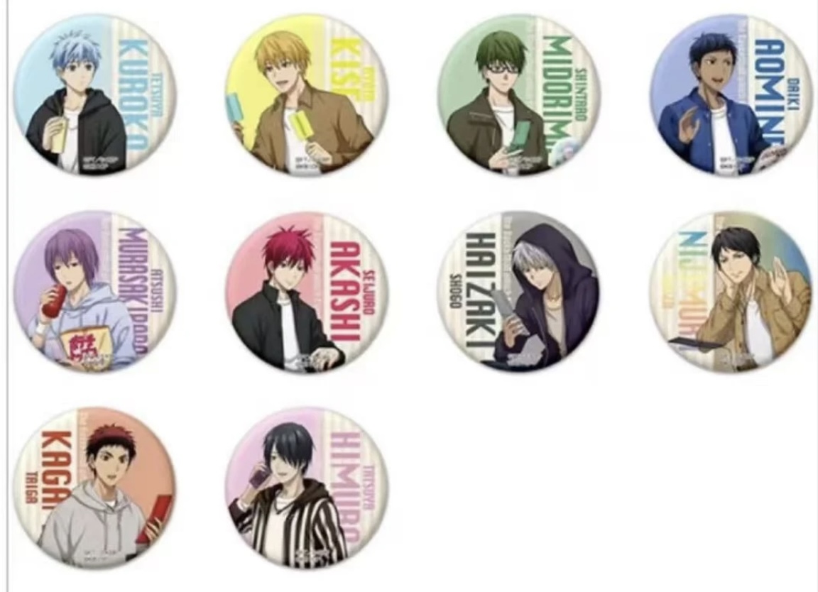 黑子的篮球下午见吧唧 亚克力杯垫盲抽一发