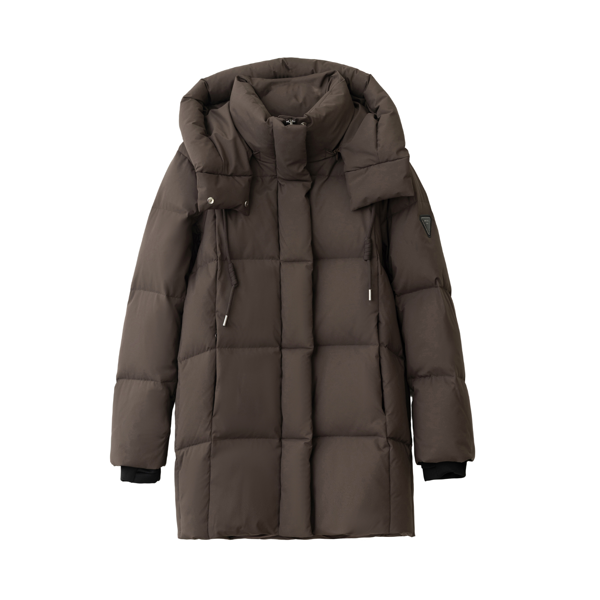 白鸭绒羽绒服女款面包服保暖外套