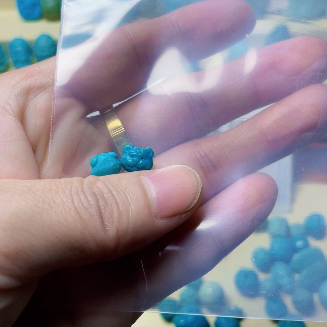 绿松石珠宝奇石未镶嵌